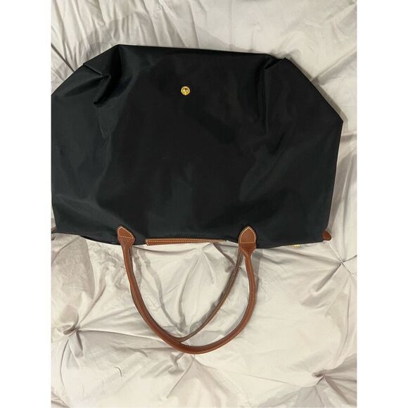 Longchamp Women's Black Le Pliage Shoulder Tote Bag Medium NWOT - Picture 6 of 10